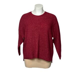 Yarn & Sea Women's Red Sweater